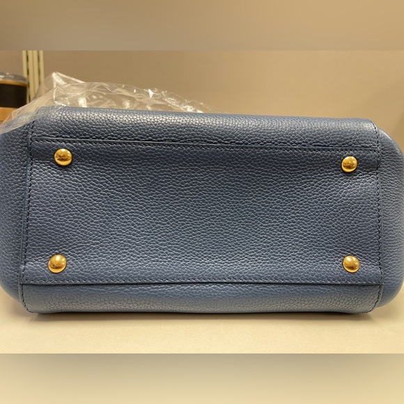 SOLD Salvatore Ferragamo Sofia Satchel Smooth Leather Small - Picture 13 of 15